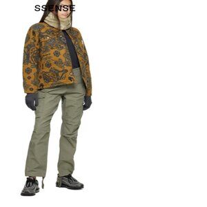 Carhartt Work In Progress  Military Green Drawstring Cuff Cargo Pants Size Large